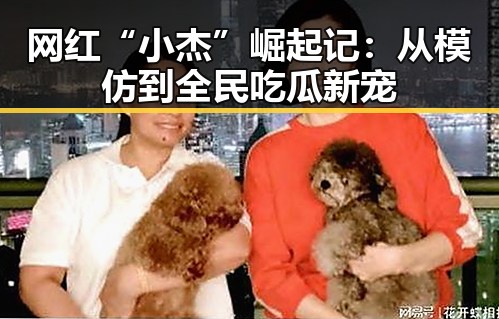 网红“小杰”崛起记:从模仿到全民吃瓜新宠